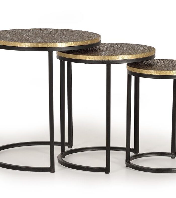 SET DE 3 MESAS CENTRO