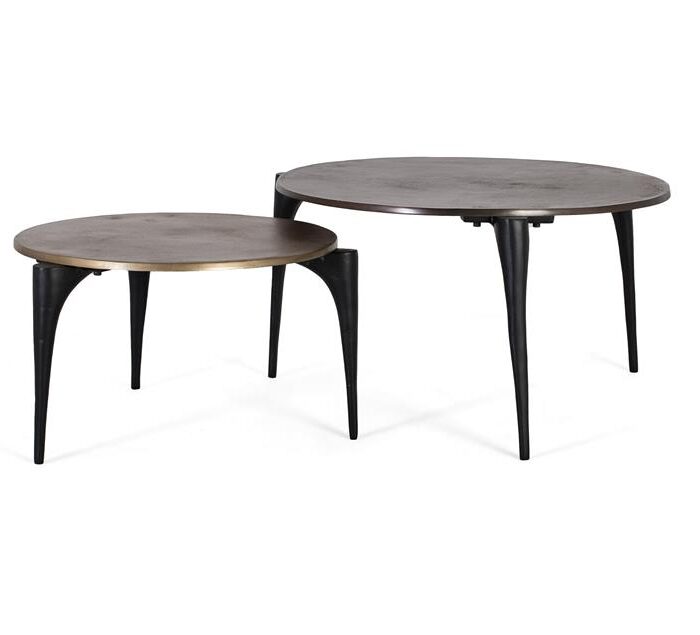 SET DE 2 MESAS CENTRO