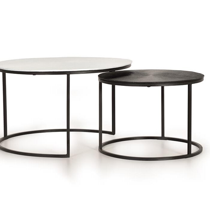 SET DE 2 MESAS CENTRO